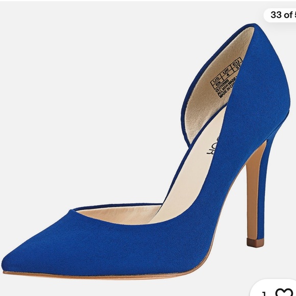Jenn Ardor Cobalt Blue D’Orsay Shoes - Picture 10 of 15